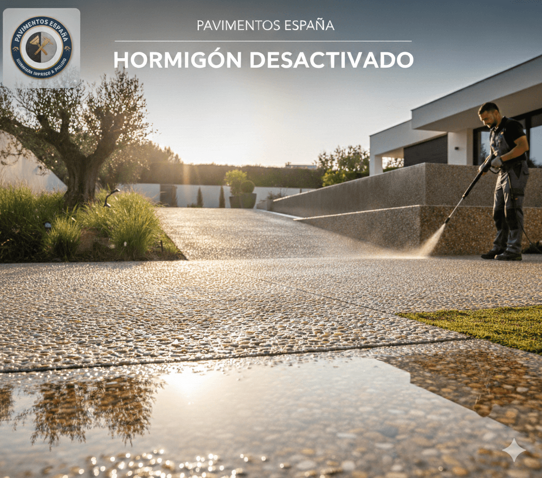Hormigón Desactivado El Pavimento Antideslizante y Estético más Duradero